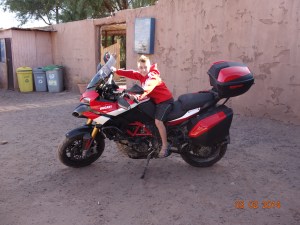 Security was tight at the Hotel