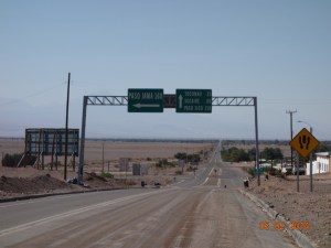 Back over Paso De Jama - Yipee!