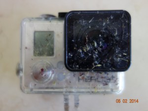 At times the poor old GoPro Hero 3+ had a lot to deal with .... 